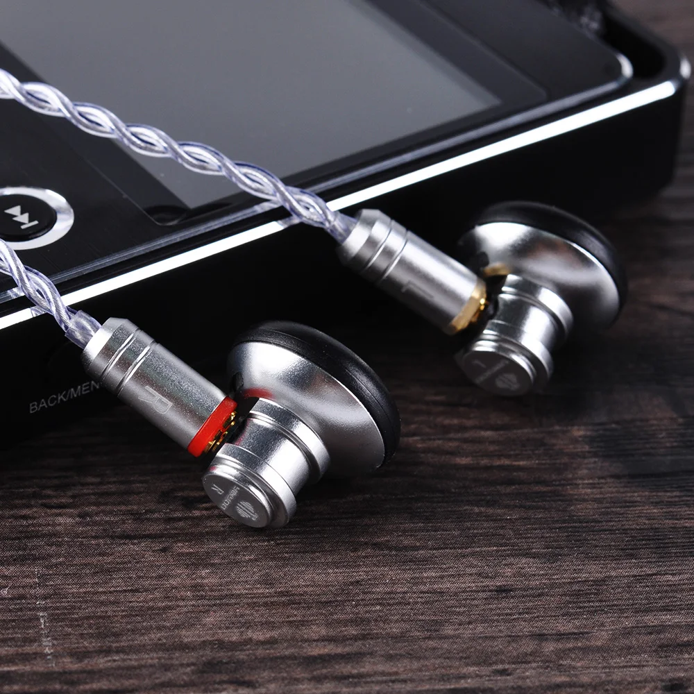 EE Audio Yinyoo BK2 вкладыши импорт диафрагмы динамический привод HIFI бас наушники DJ Металл 3,5 мм гарнитура AS10 ZS6 ZS10