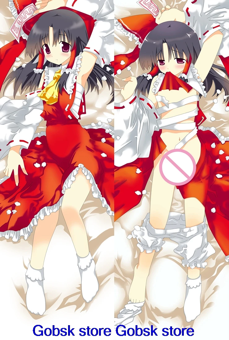 Аниме TouHou алый воплощение алого дьявола персонажи Hakurei Reimu Подушка Dakimakura