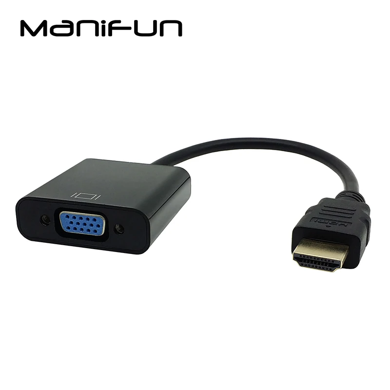 HDMI VGA адаптер to кабель мужчин и женщин конвертер 1080 P для Xbox 360 PS3 PS4 портативных ПК