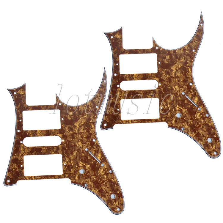 2 шт. cinnamon pearl HSH Гитара Pickguard для Ibanez RG250 стиль Замена|guitar pickguard|hsh pickguardpearl pickguard |