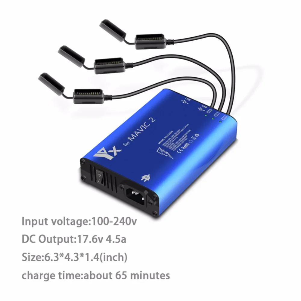 5 в 1 несколько интеллектуальных зарядных концентраторов быстрое зарядное