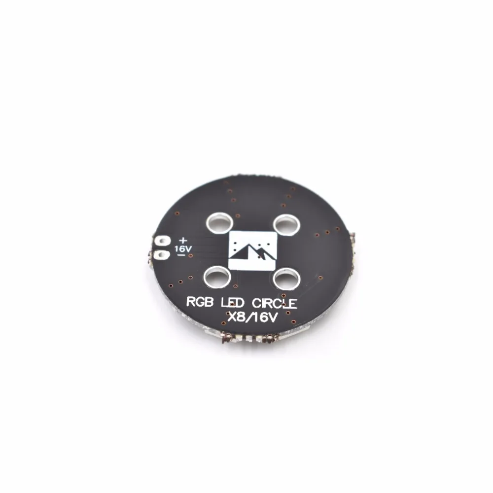 Светодиодсветодиодный круглая плата Matek RGB 5050 16 В 7 цветов X8 для фоторамки дрона