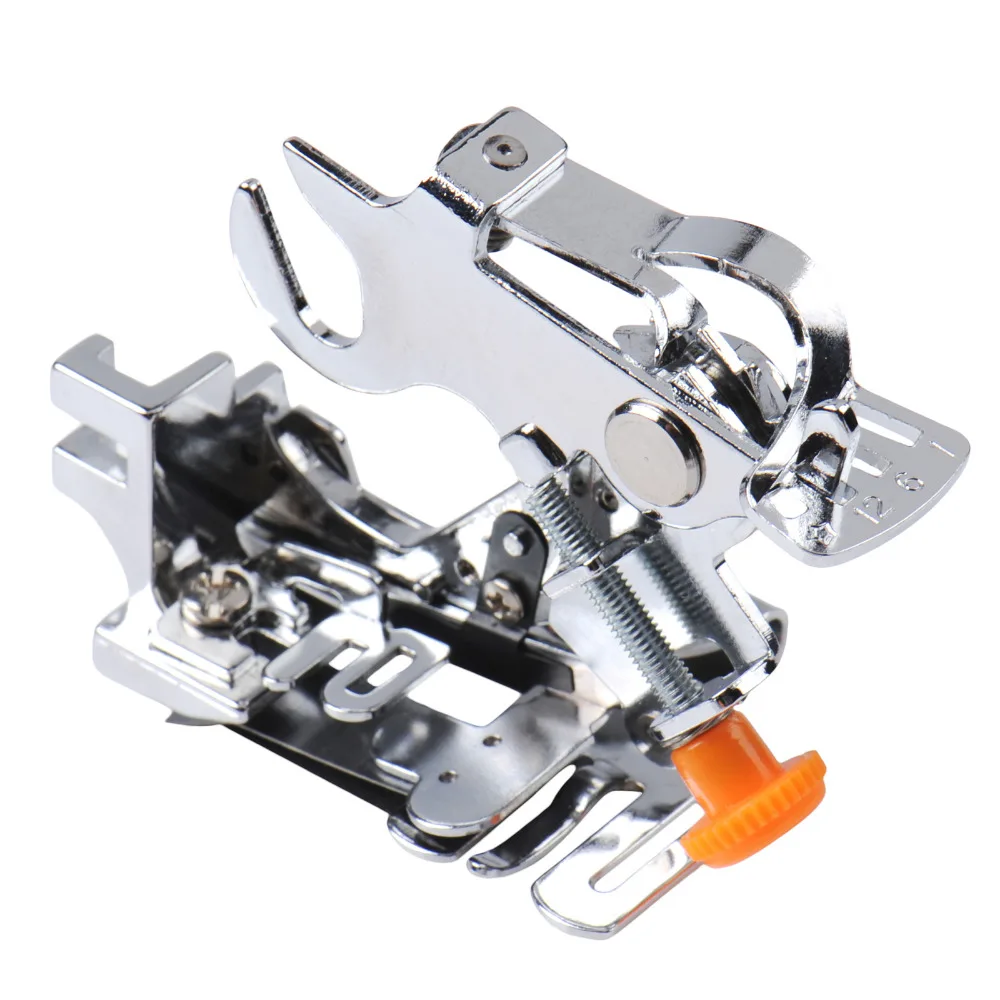 Бытовая прижимная лапка для швейной машины оборки низкая brother singer janome white | Дом и