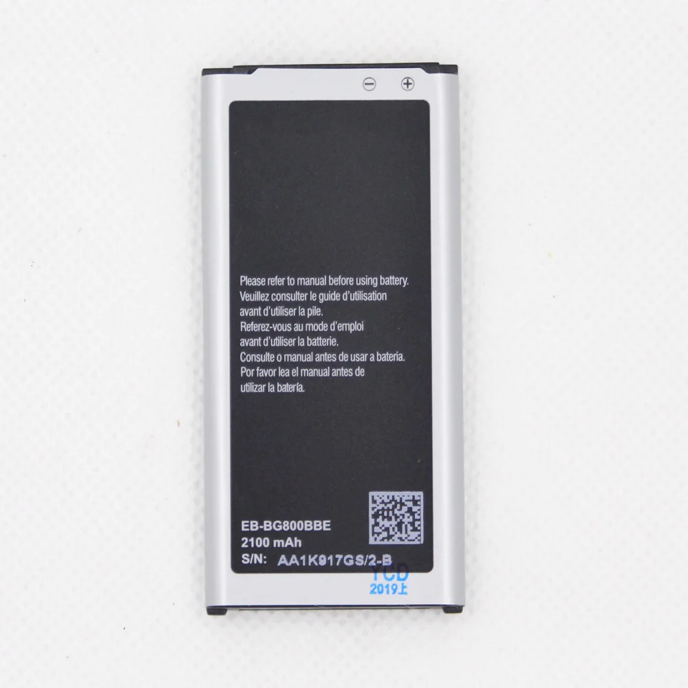 S5 MINI 2100 мАч EB BG800BBE батарея для Samsung GALAXY мини G870 SM G800F G800H телефона|Аккумуляторы