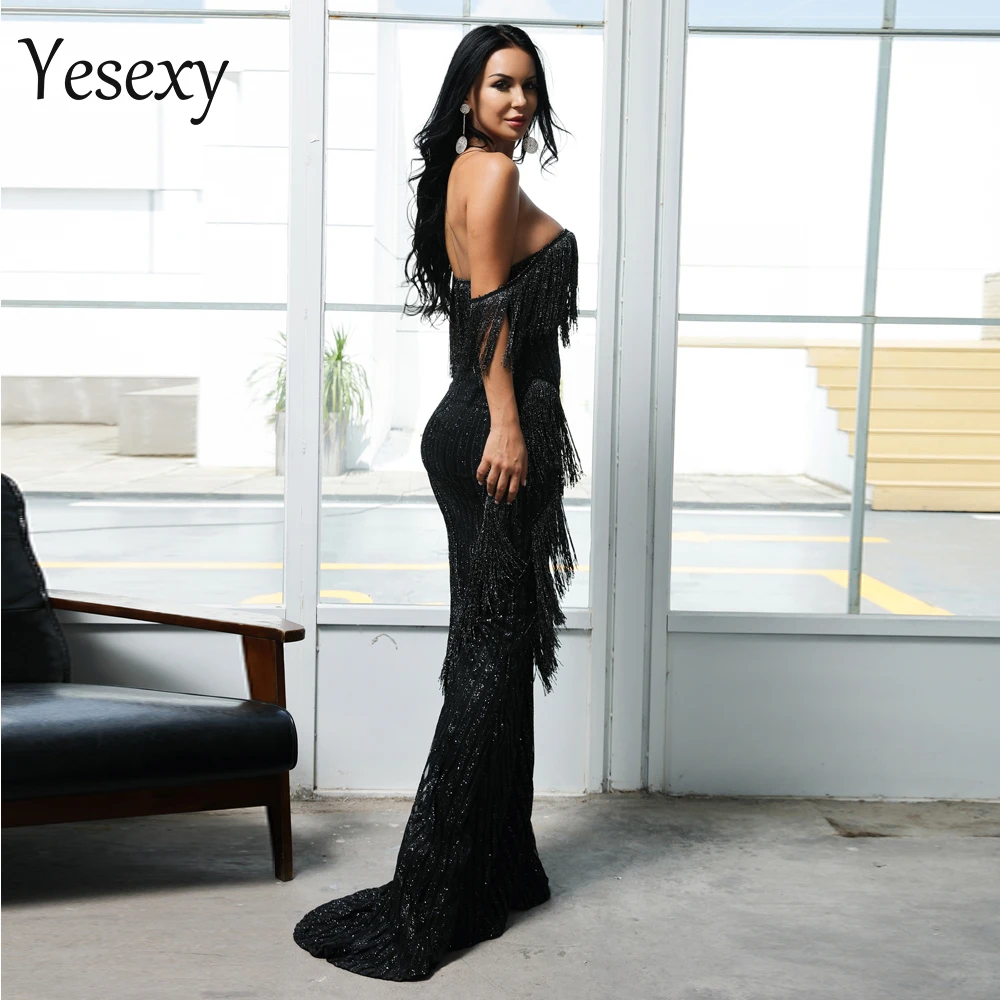 Сексуальный бюстгальтер Yesexy 2021 платья с открытыми плечами и открытой спиной