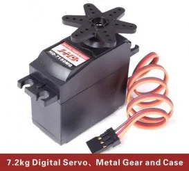 

Стандартный спортивный цифровой сервопривод Power HD, 7,2 кг/49 г, стандартная металлическая Шестерня для самолета 26-30 куб. См, электрический вертолет 600