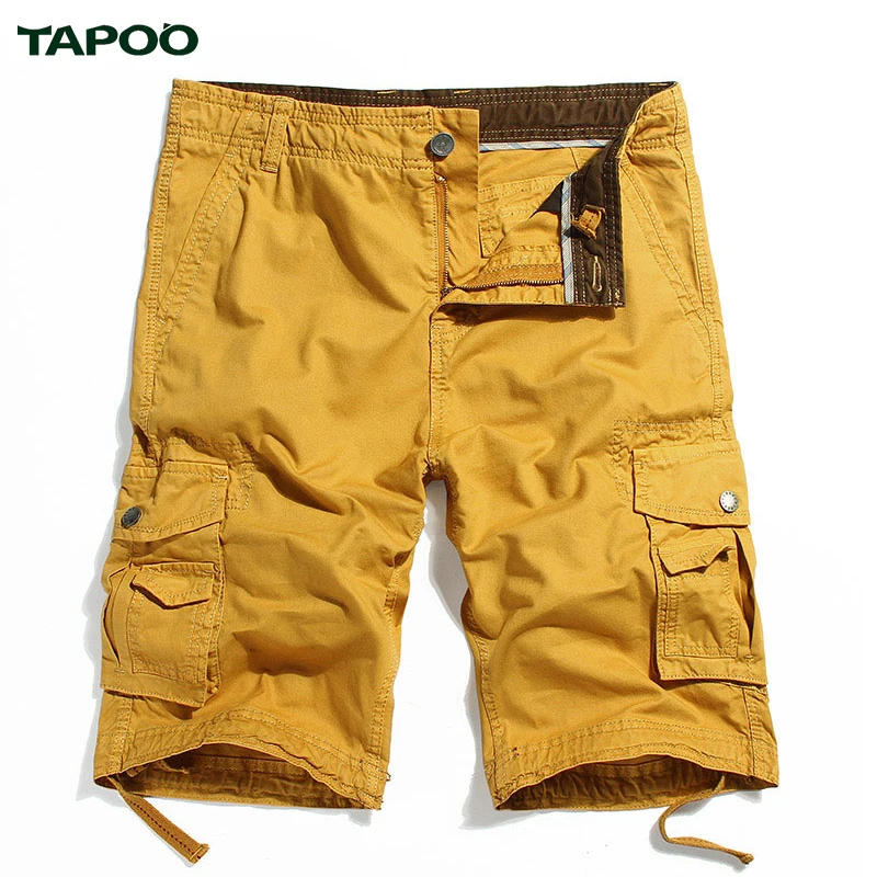 2017 новые летние повседневные шорты Для мужчин модные хлопковые Стиль s TAPOO