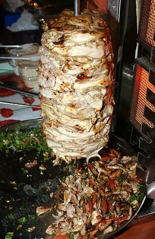 LPG газовый Донер-кебаб-машина, 2 горелки пропан gyros шаурма гриль, газовая Вертикальная шашлычница печь