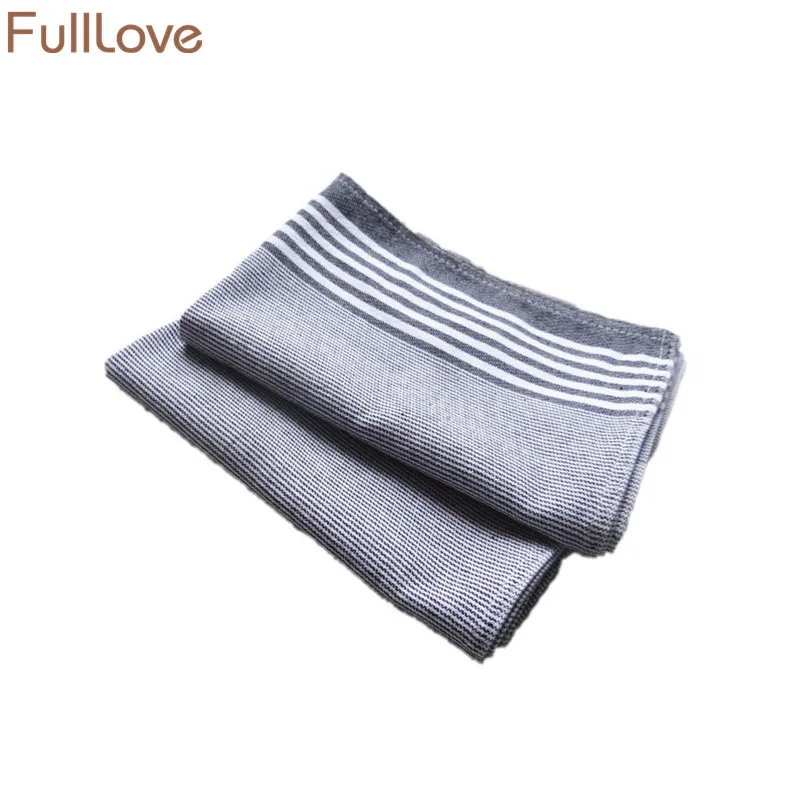 FullLove 50*70 см 2 шт./компл. скандинавские хлопковые кухонные полотенца в черно белую