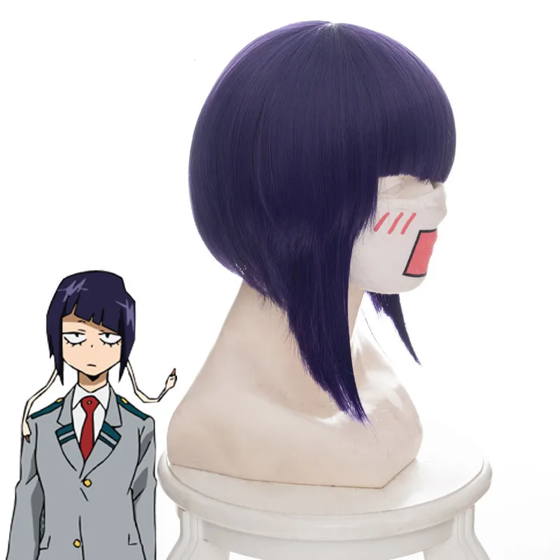 Бесплатная доставка My Hero academic Boku no Jiro Kyoka фиолетовый парик для косплея Bobo