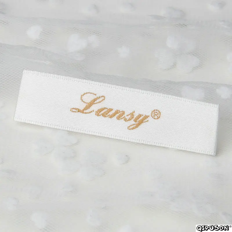 DH006 логотип на заказ фирменные тканые этикетки для одежды | Дом и сад