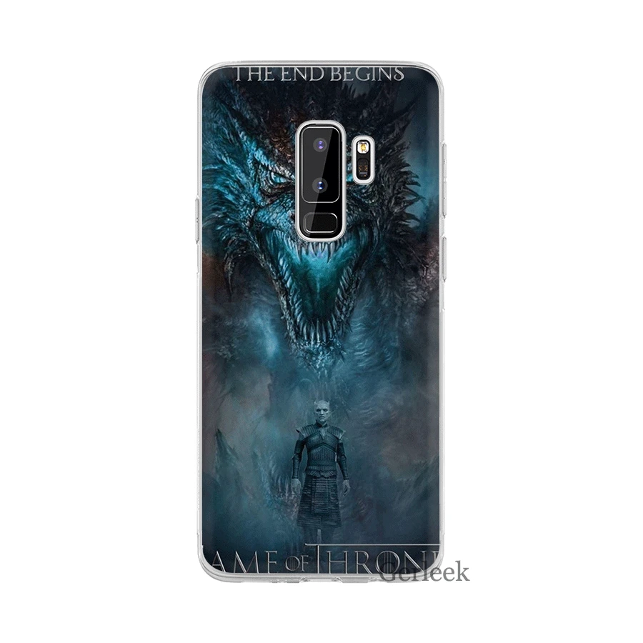 Чехол для телефона Desxz Samsung Galaxy M10 M20 M30 A7 A9 A10 A30 A40 A50 A70 чехол трон игра | Мобильные