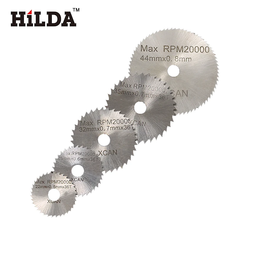 HILDA 6 шт. Мини HSS циркулярная пила режущее дисковое лезвие алмазный диск