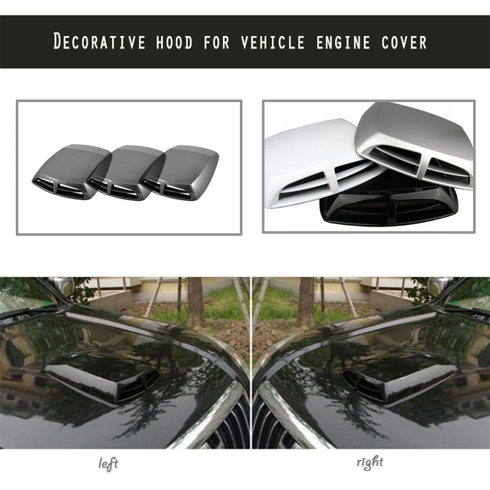 ZDPARTS 2 размера автомобильный передний капот двигателя крышка на вентиляционное
