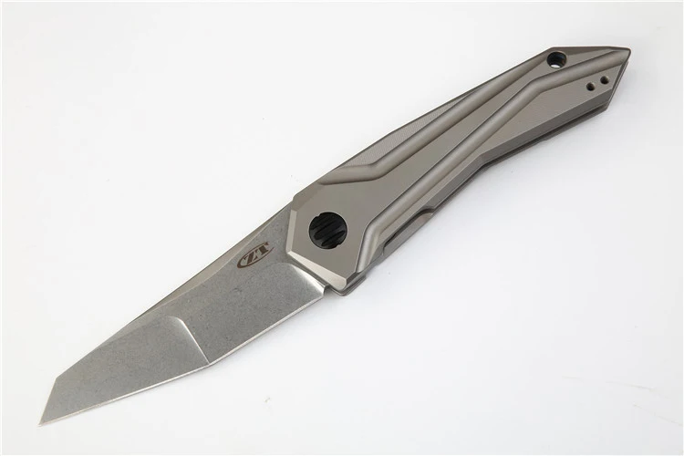 BENYS OEM ZT 0055 TC4 титановая ручка S35VN лезвие с шарикоподшипником Флиппер Открытый
