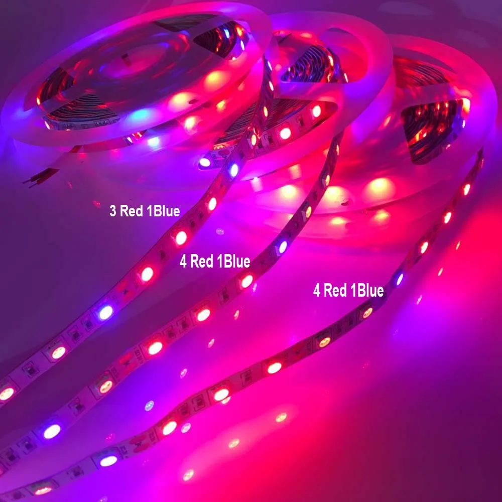 Растительные огни полный спектр светодиодные ленты цветок фитолампа 5 м