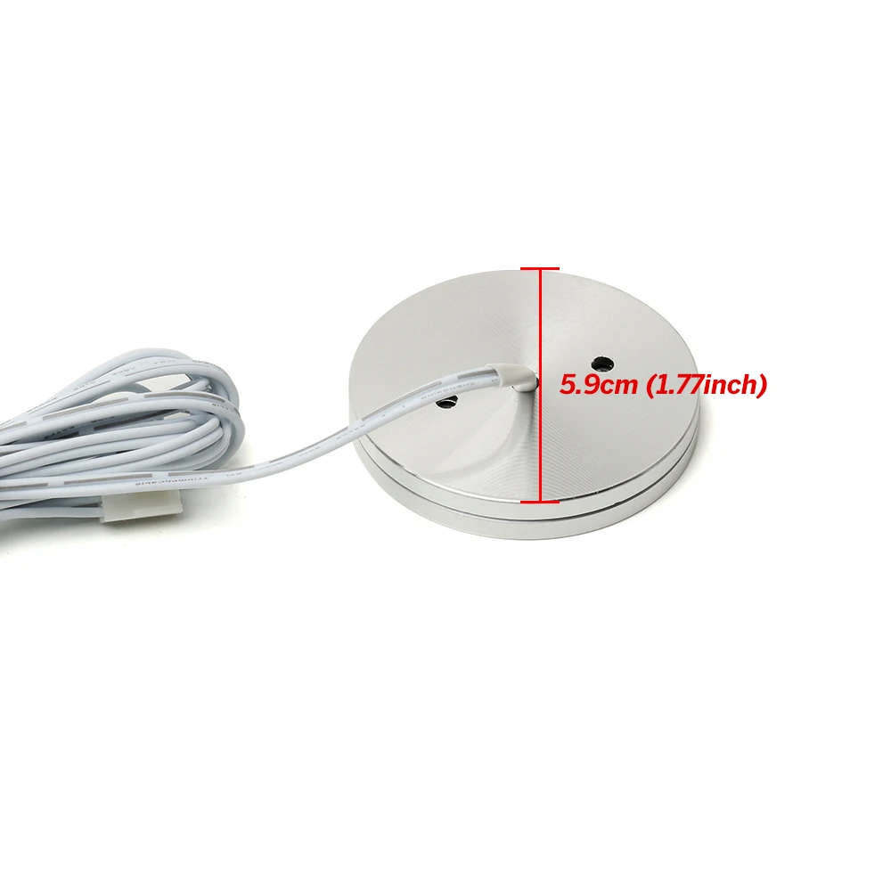 6PCS/Lot DC12V Camper van Boat LED light - Super Slim Aluminium! For VW T25 T4 T5 COOL/W Interior Spot Lights Flush | Автомобили и