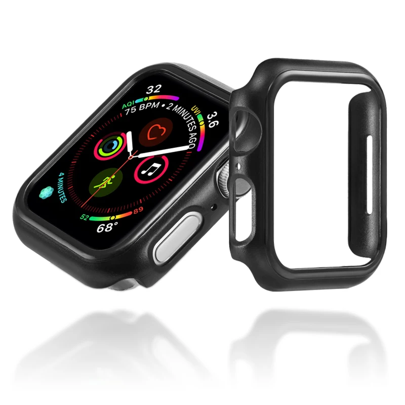 Чехол для часов Apple Watch 4 защитный чехол iwatch полосы 44 мм 40 ударопрочный бампер