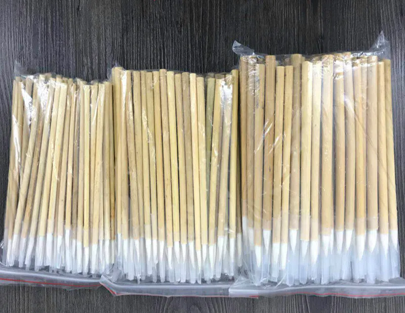 100 шт качественная шерсть S/M/L кисти продукт краска окраска лакировка кисти Акварельные кисти деревянная ручка товары для рукоделия