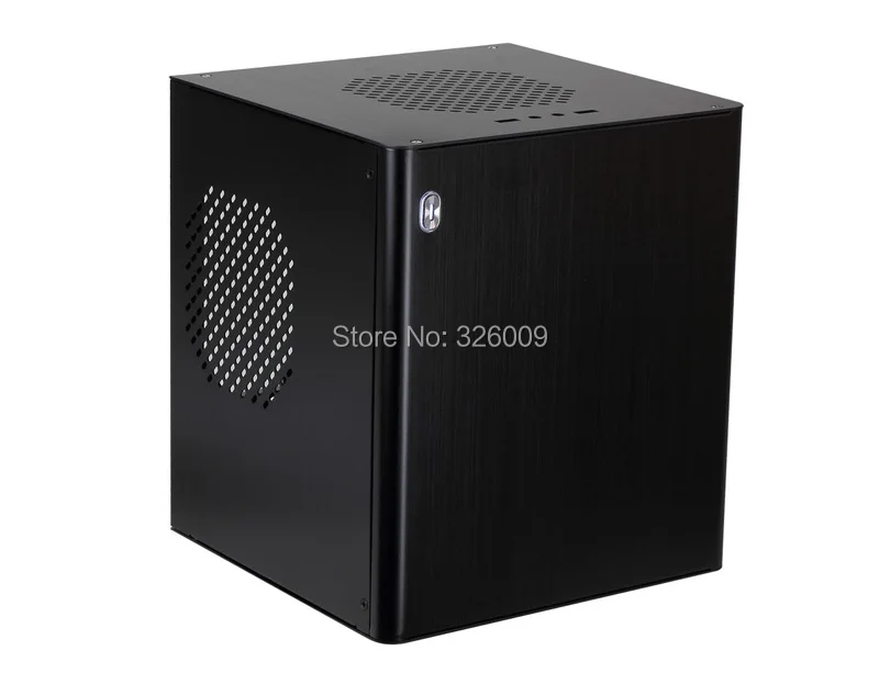 HTPC мини-ITX корпус из алюминия с поддержкой USB3.0 и 3,5''HDD, стенд для поддержки электропитания, мини-корпус с поддержкой WIFI, COM PCI, аудио-портов. Realan D3.