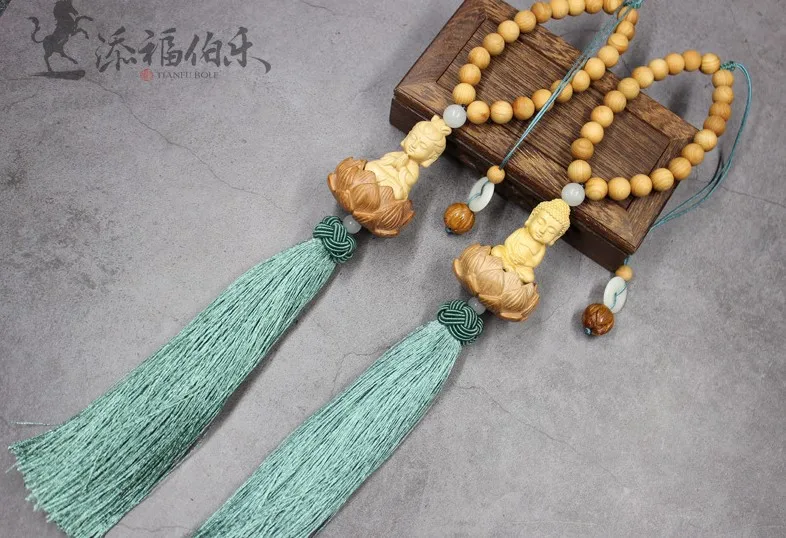 Автомобильный кулон красное дерево Лотос безопасный высококачественный самшит