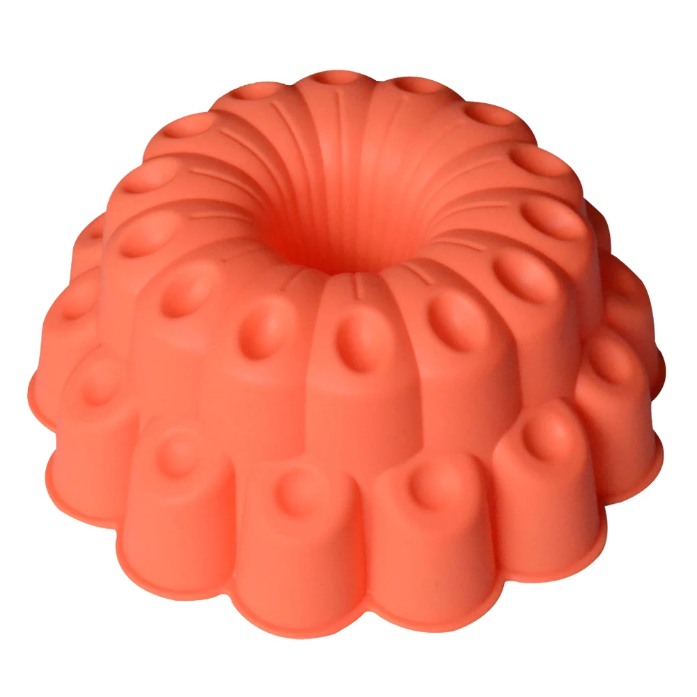 Силиконовая форма для маффинов сделай сам формочка с двойными цветами помадки