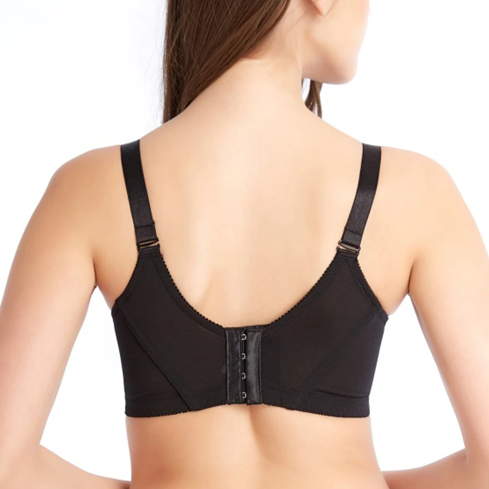 Бюстгальтер женский на косточках с цветочной вышивкой 34-размера плюс B-H | Женская