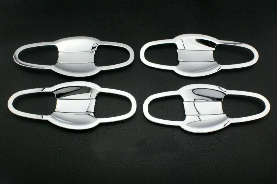 Bowl TTCR-II для TOYOTA RAV4 Аксессуары хромированная Накладка для стайлинга дверные ручки чаши наклейки наружное украшение - Название цвета: Bowl