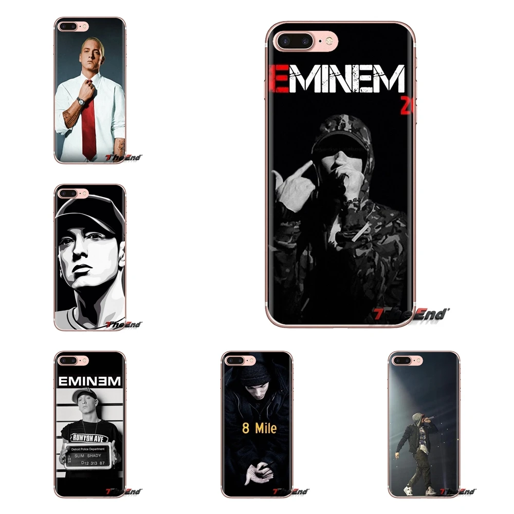 Прозрачные мягкие чехлы для Samsung Galaxy J1 J2 J3 J4 J5 J6 J7 J8 Plus 2018 Prime 2015 2016 2017 eminem |