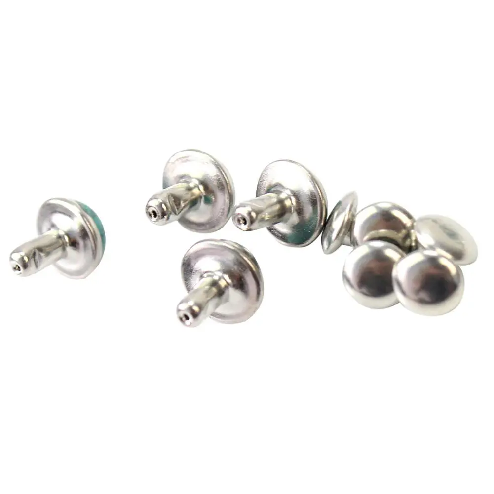 20 пар бирюзовых украшений заклепки панк-шпильки шипы для одежды сумок обуви