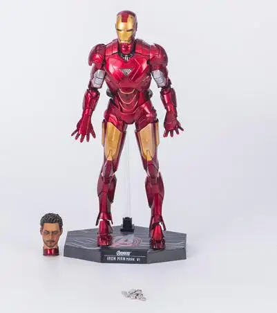 Marvel Мстители Ironman HC Mark VI подвижные фигурки подарки игрушки|Игровые и