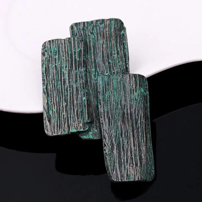 Винтажные крупные Броши неправильной геометрической формы Корсажная модная