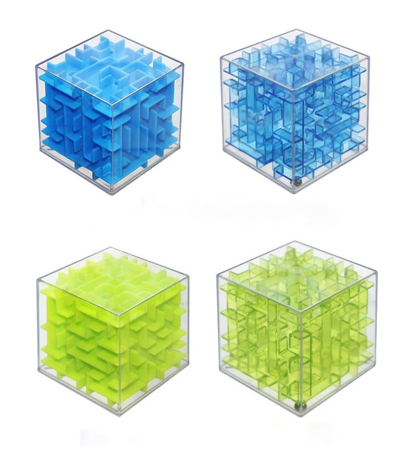 UainCube 3D куб лабиринт головоломка игрушка ручная игра Футляр коробка Забавный