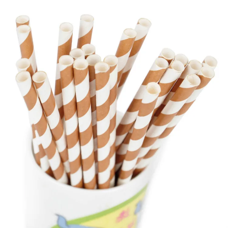 2000 штук/вечерние полосатая бумажная соломинка Рождество платье на день рождения