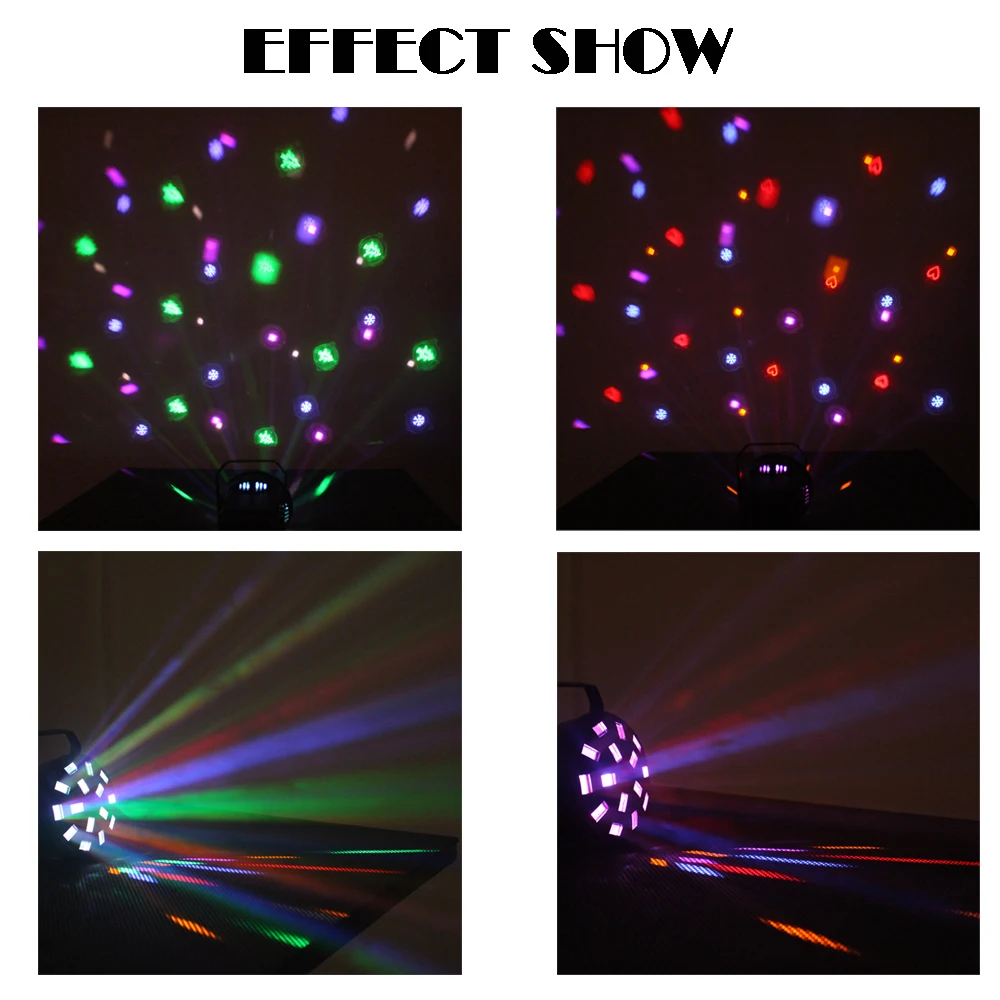 СВЕТОДИОДНЫЙ световой эффект сценическое освещение с цветочным эффектом RGBWAP