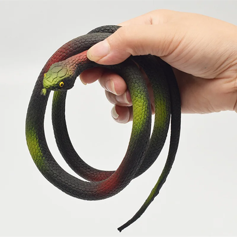 120 см резиновая отличная игрушка имитация змеиной модели смешные страшные змейки