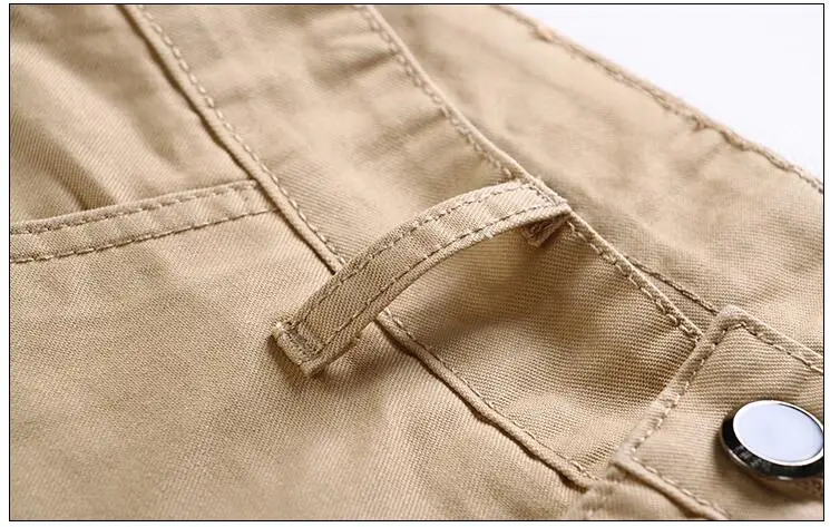 Брюки мужские прямые хлопковые классические длинные штаны в деловом стиле