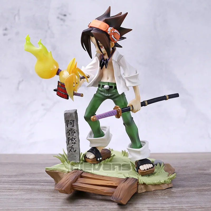 Shaman King Yoh Asakura масштаб 1/8 ПВХ фигурка Коллекционная модель игрушки фигурки |