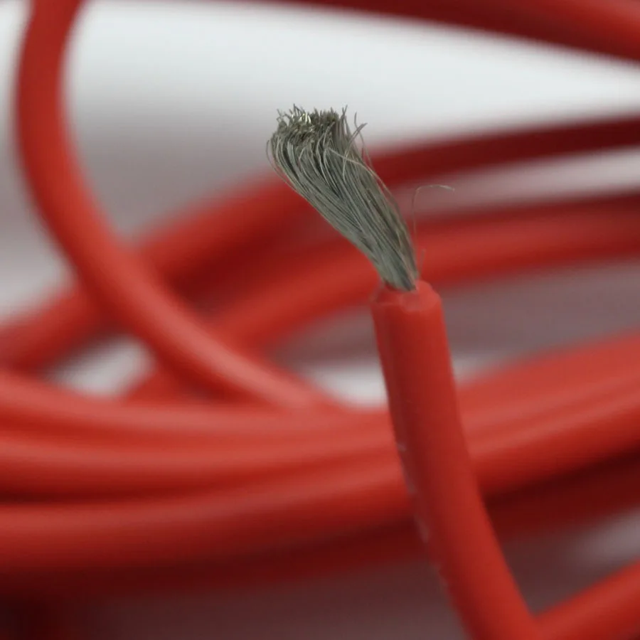 Силиконовый провод 8AWG 10AWG 12AWG 14AWG 16AWG термостойкий соединительный кабель из