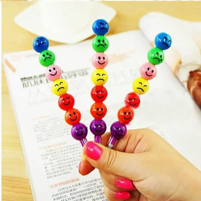 500 шт. 7 видов цветов карандаши креативные с сахарным покрытием Haws мультфильм