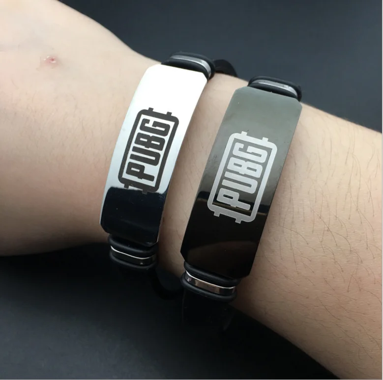 Игровой браслет pubg силикагель из нержавеющей стали маскарадные костюмы