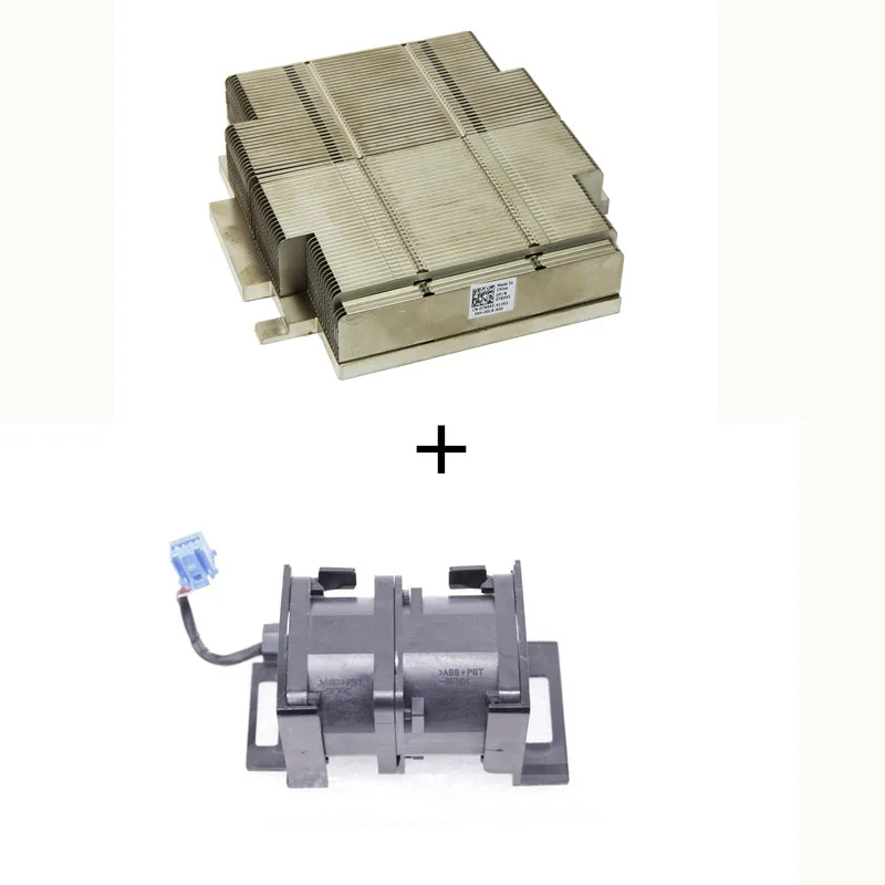 Радиатор для процессора GY134 R610 TR995 0TR995 комплект с охлаждающим вентилятором и