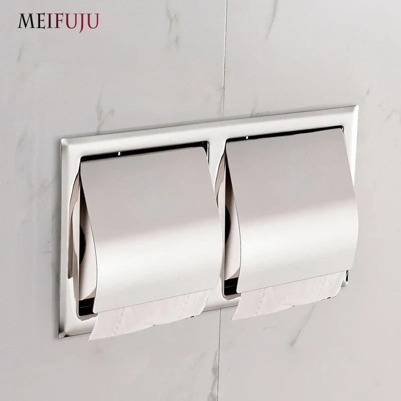 Утопленный держатель туалетной бумаги из нержавеющей стали|toilet paper holder|toilet roll