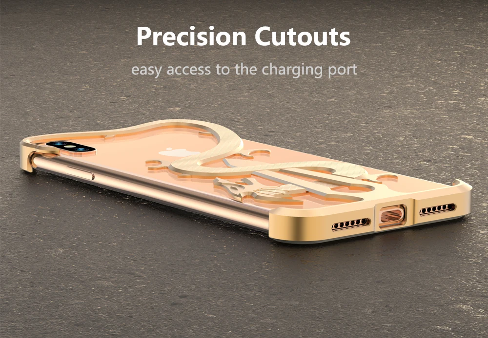 Для iPhone XS Max чехол Роскошный тонкий жесткий металлический алюминиевый сплав Броня защитный бампер чехол для телефона для iPhone XR X задняя крышка