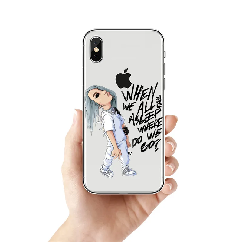 Billie Eilish Халид Радуга blohsh океана глаз ТПУ Macio Caso de Silicone грудь для Тампа корпорация Kenwood пожалуйста, найдите Para o iphone X iphone 5 6 S плюс 7 8 XS MAX