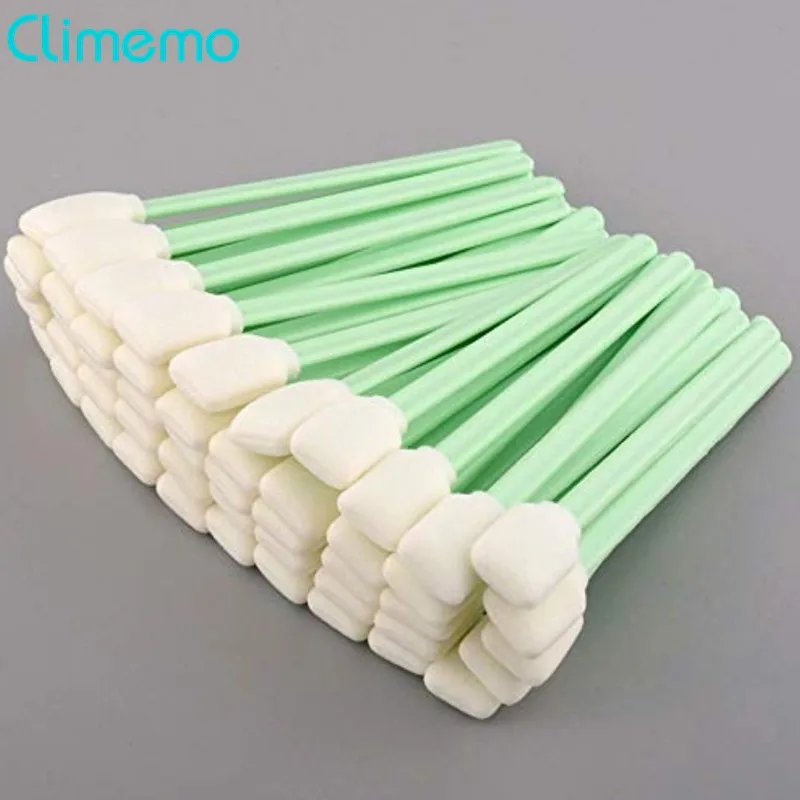 100 шт./лот пенопластовый наконечник Чистящие тампоны губка палочка для струйного