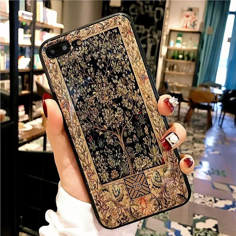 Роскошный блестящий Мраморный чехол из золотой фольги для телефона iphone 7 8 6S Plus X XS