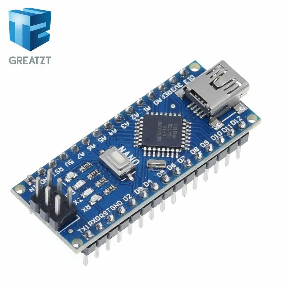 GREATZT NANO 3 0 контроллер совместим с arduino CH340 turno USB кабель ninguna V3.0 для Arduino|nano v3.0|usb mini