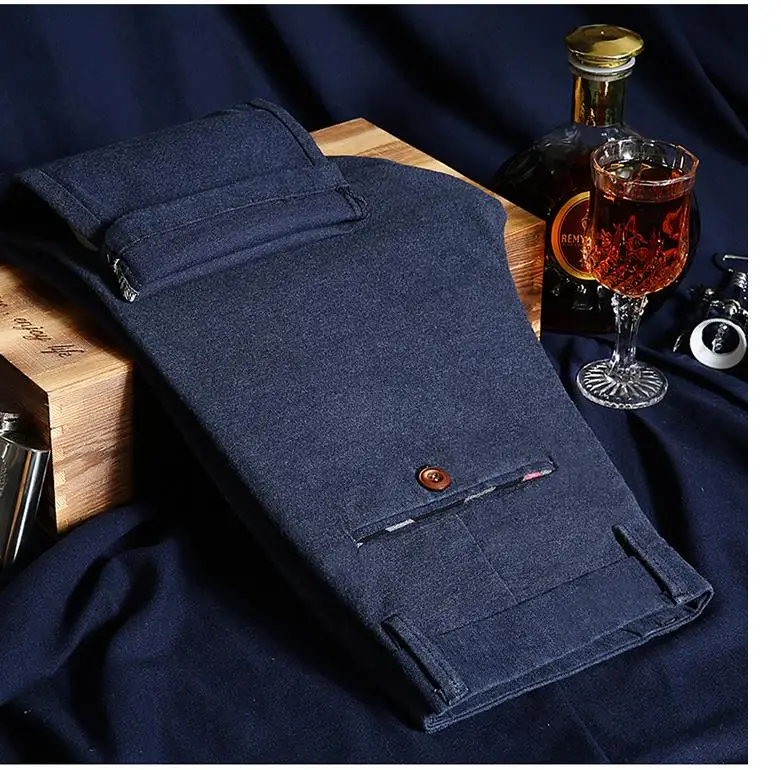 Брюки BATMO мужские облегающие повседневные батальных размеров 28 40 2019|Повседневные