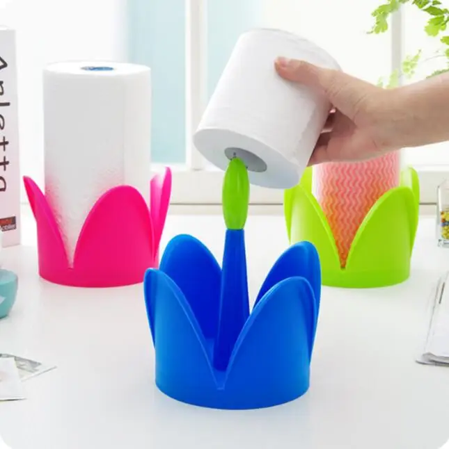 Ящик для хранения в виде цветка простой Настольный держатель салфеток бытовой